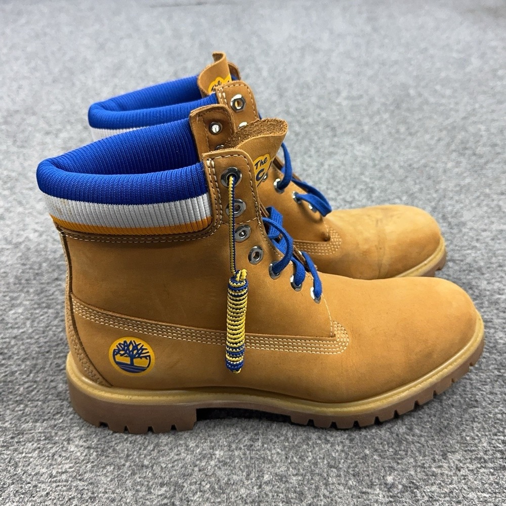 Golden State Warriors Shoes Mens Size 11 Brown NBA Basketball Timberland Boots